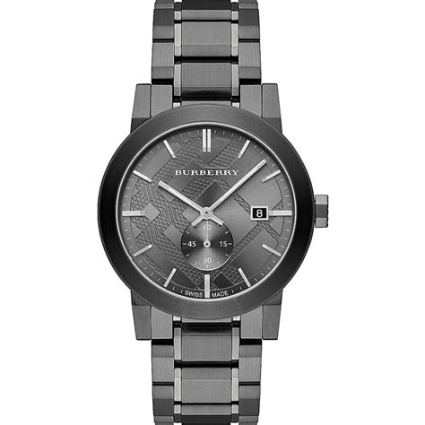 burberry watches bu9902|Burberry BU9902 Gunmetal Dial Steel Men's Watch.